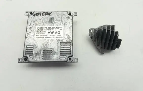 Volkswagen Arteon Headlight ballast module Xenon 7P5941591A 90118049 3G8941036