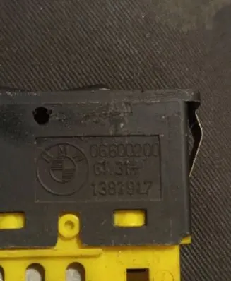 Seat heating switch