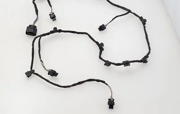 Volkswagen PASSAT B8 Parking sensor (PDC) wiring loom 3G9971104 6490507 122511555