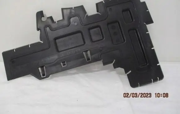 Peugeot 3008 II Intercooler air guide/duct channel 9836849680