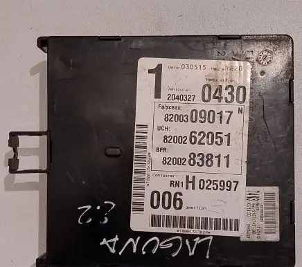 Renault Laguna II Comfort/convenience module 216532948 8200283811 8200309017