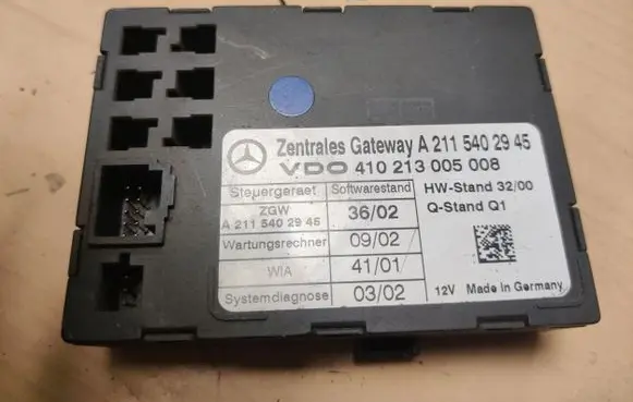 Mercedes-Benz E W211 Gateway control module A2115402945