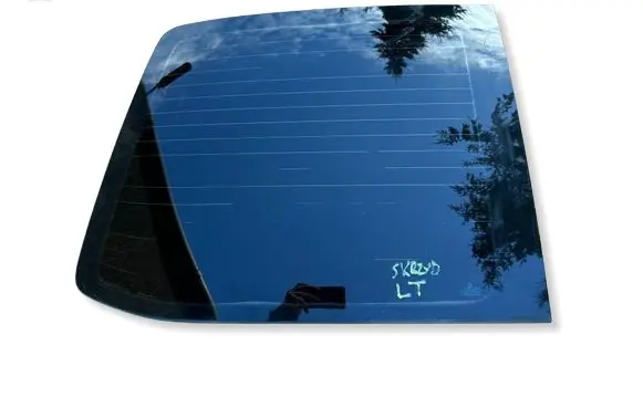 Volkswagen Transporter - Caravelle T5 Loading door trunk window/glass 7H1845501