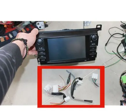 Toyota RAV 4 (XA40) Sound system wiring loom 8614042340