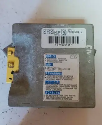 Honda Civic Airbag control unit/module 77960ST3E71 CYMG00165
