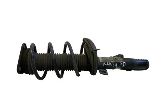 Front shock absorber with coil spring