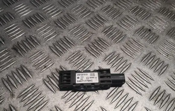 Airbag deployment crash/impact sensor