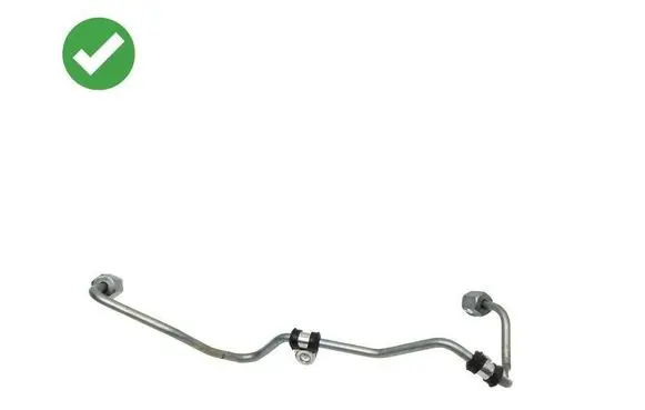Mercedes-Benz B W246 W242 Fuel injector supply line/pipe 