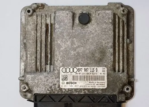 Audi A3 S3 8P Engine control unit/module 8P7907115D 0261S04087 MED175