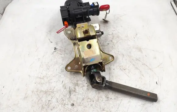 Steering wheel axle set