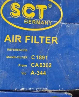 Mitsubishi Pajero Air filter CA6362 A344 C1891