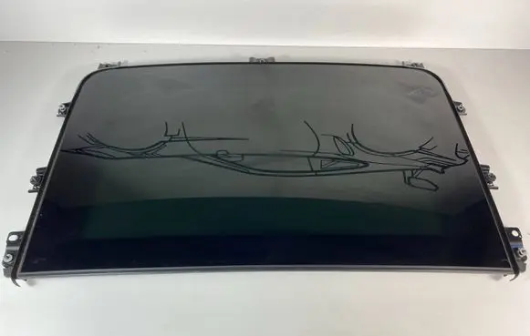 Sunroof glass
