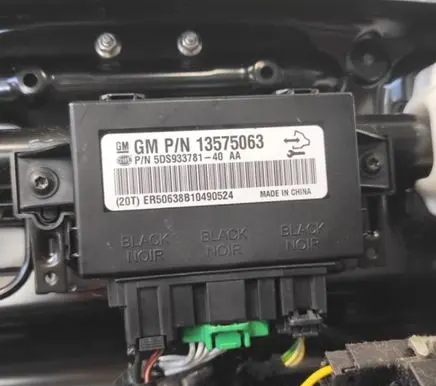 Opel Insignia A Seat control module 13575063