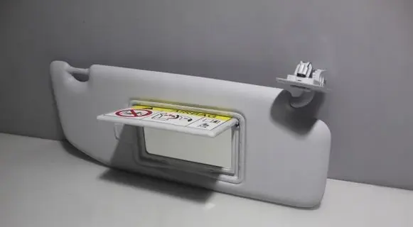 Sun visor clip/hook/bracket