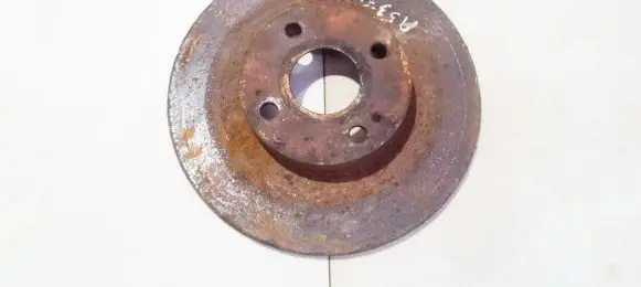 Mazda 323 F Rear brake disc neventiliuojamas