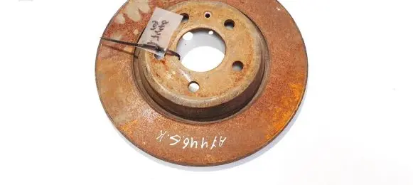 Audi A5 8T 8F Rear brake disc neventiliuojamas