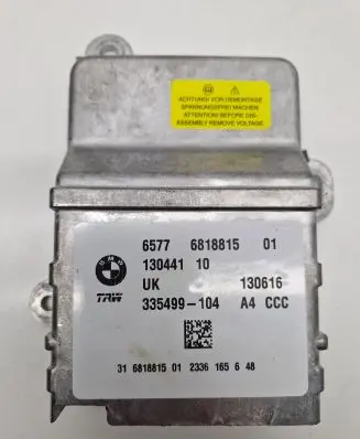 BMW X1 F48 F49 Airbag control unit/module 65776818815 6818815