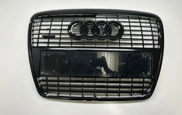 Audi A6 S6 C6 4F Front bumper upper radiator grill 4F0853651