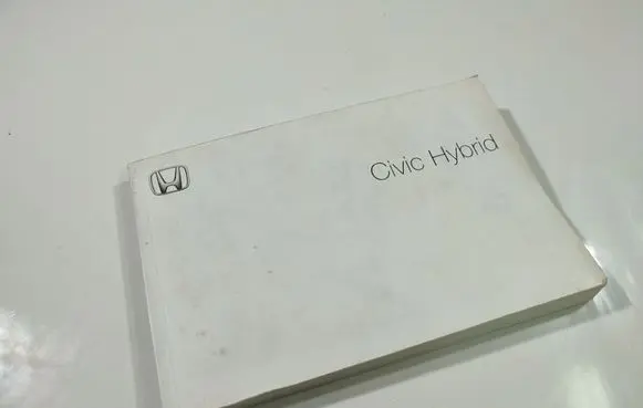 Honda Civic Owners service history hand book 
