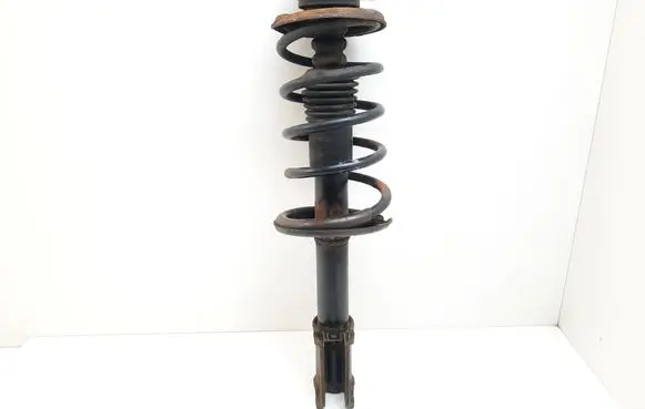 Front shock absorber with coil spring