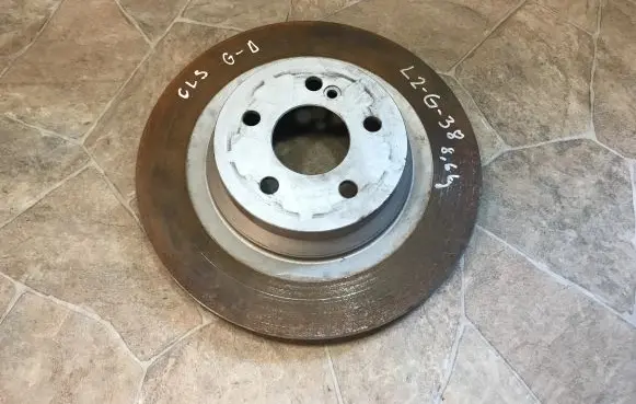 Mercedes-Benz CLS C218 X218 Rear brake disc