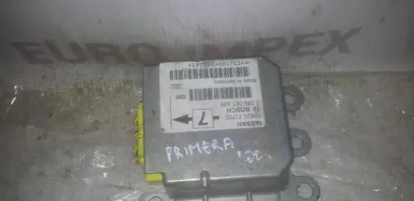 Nissan Primera Airbag control unit/module 988207J702 0285001329