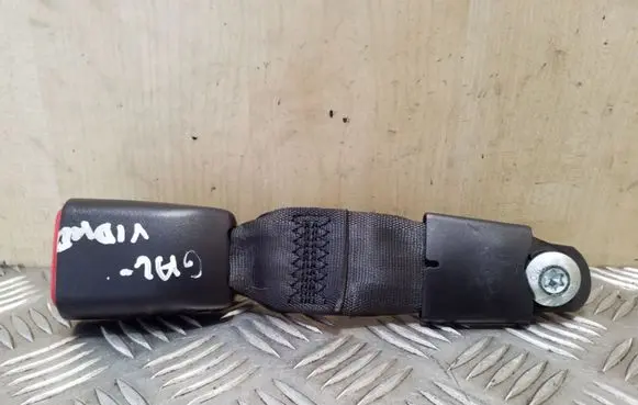 Middle seatbelt buckle (rear)