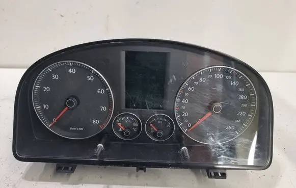 Volkswagen Touran I Speedometer (instrument cluster) 1T0920874