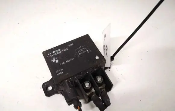 BMW X5 E70 Glow plug pre-heat relay 7661503 v23132-a2001-x26
