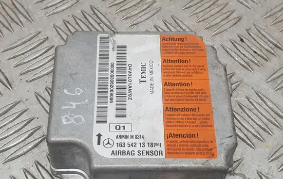 Mercedes-Benz ML W163 Airbag control unit/module 1635421318