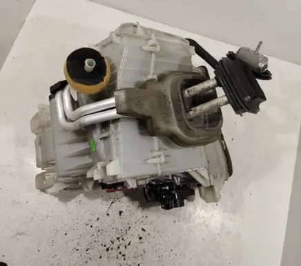 Interior heater climate box assembly