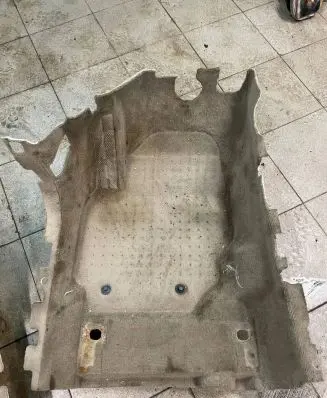 Volvo S80 Front floor carpet liner 39851393