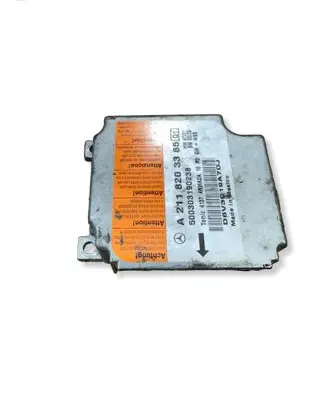Mercedes-Benz E W211 Airbag control unit/module A2118203385 500303190238 D6V3C19A7DJ
