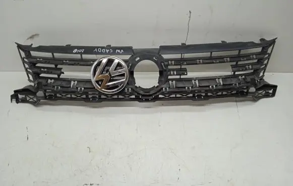 Volkswagen Caddy Front bumper upper radiator grill 1T0853653L