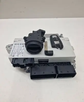 BMW 5 E60 E61 Engine ECU kit and lock set 7799856 0281012707 1039S11317