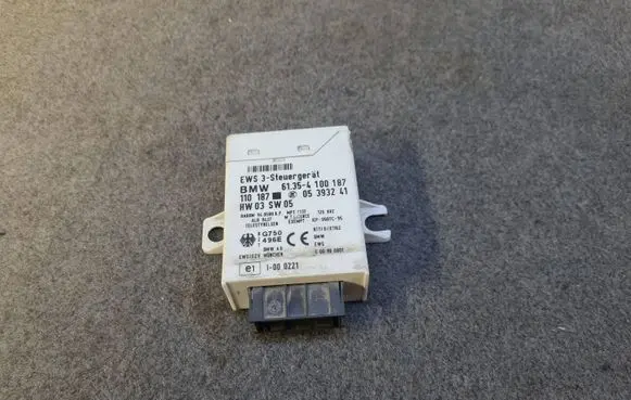 BMW 7 E38 Immobilizer control unit/module 61354100187 05393241 110187