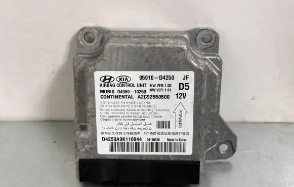 KIA Optima Airbag control unit/module 95910D4250 D495910250
