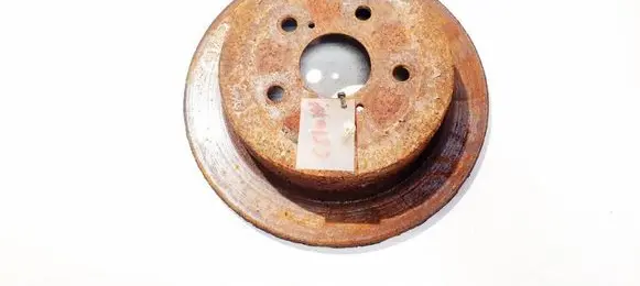Toyota Previa (XR30, XR40) II Rear brake disc neventiliuojamas