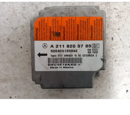 Mercedes-Benz E W211 Airbag control unit/module A2118205785 500405120942 D6V4E12AXD