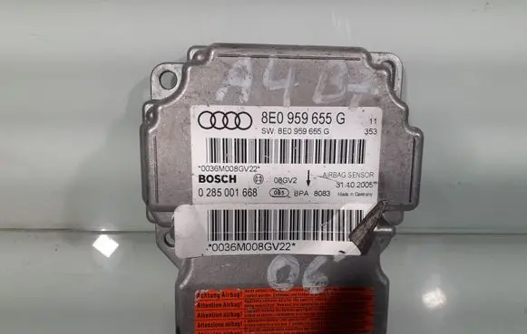 Audi A4 S4 B7 8E 8H Airbag control unit/module 8E0959655G
