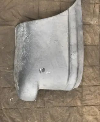 Fiat Doblo Rear bumper corner part panel trim 735279118