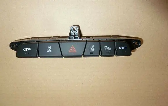Opel Zafira C Multifunctional control switch/knob 23191748