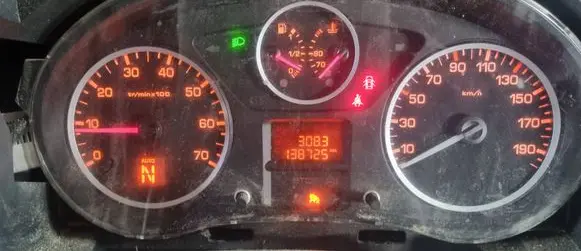 Citroen Berlingo Speedometer (instrument cluster) 9673999380 503001316305 LB908MX63
