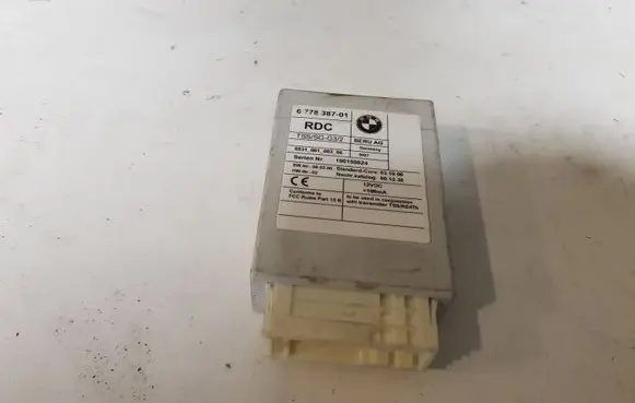 BMW 5 F10 F11 Tire pressure control unit 6778387