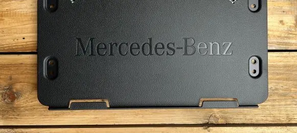 Mercedes-Benz GLA W156 X156 Number Plate Surrounds Holder Frame A0008101611