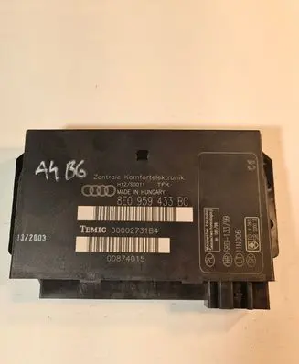Audi A4 S4 B6 8E 8H Comfort/convenience module 8E0959433BC