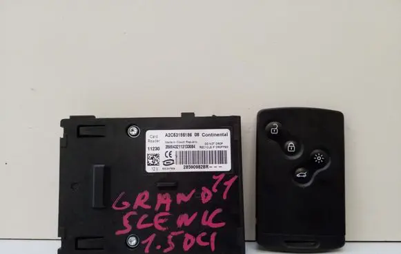 Renault Scenic III - Grand scenic III Ignition key card reader 285909828R A2C53217095 A2C53299319