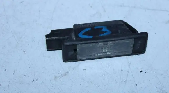 Citroen C3 Number plate light 9661480980