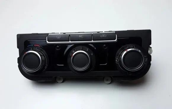 Volkswagen Golf VI Air conditioner control unit module 3C8907336AB