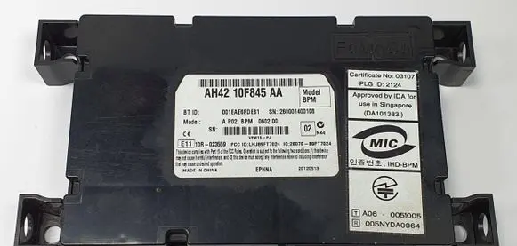 Land Rover Range Rover L322 Bluetooth control unit module AH42-10F845-AA